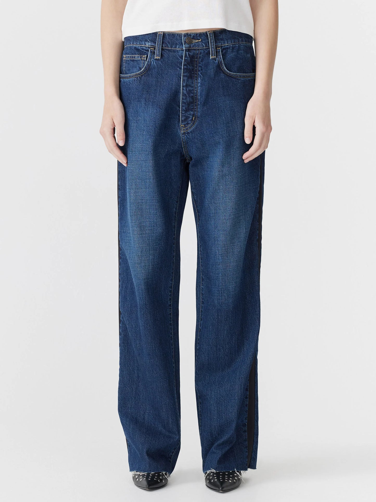 SLOUCH TUXEDO JEAN - WORN INDIGO