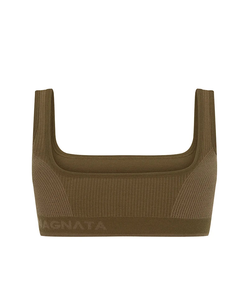 (PRE-ORDER) CLASSIC WOOL BRALET - HARVEST