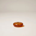 GLASS VESSEL INCENSE HOLDER - AMBER