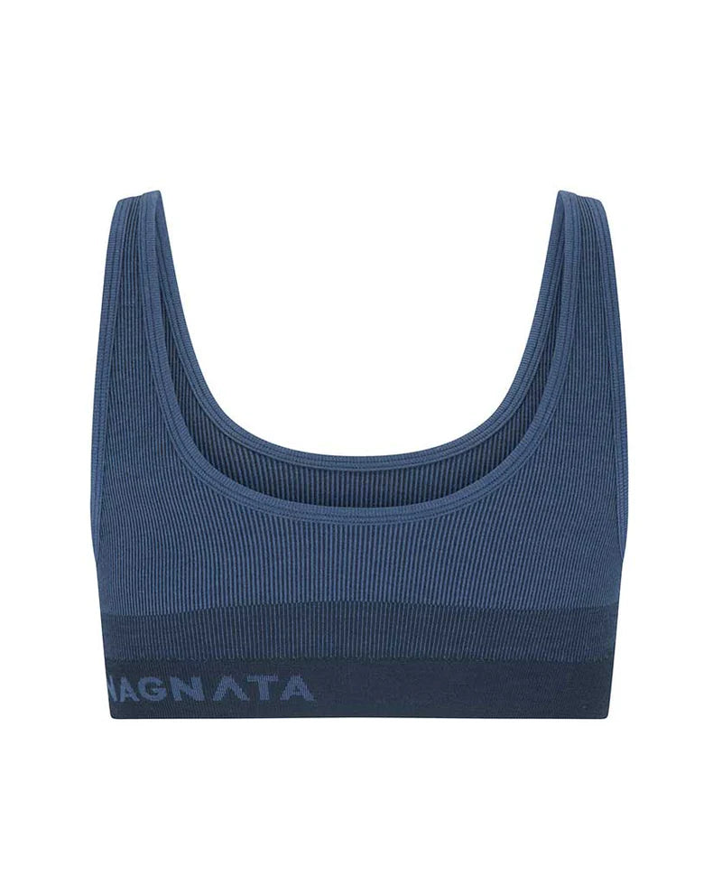 M19 SCOOP WOOL CROP - DENIM