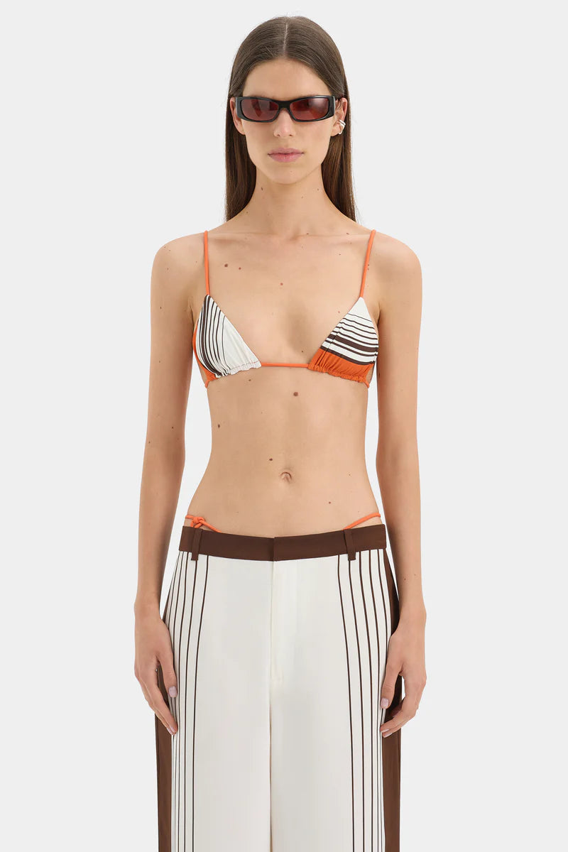 DESTINO TAILORED PANT - PACHA STRIPE