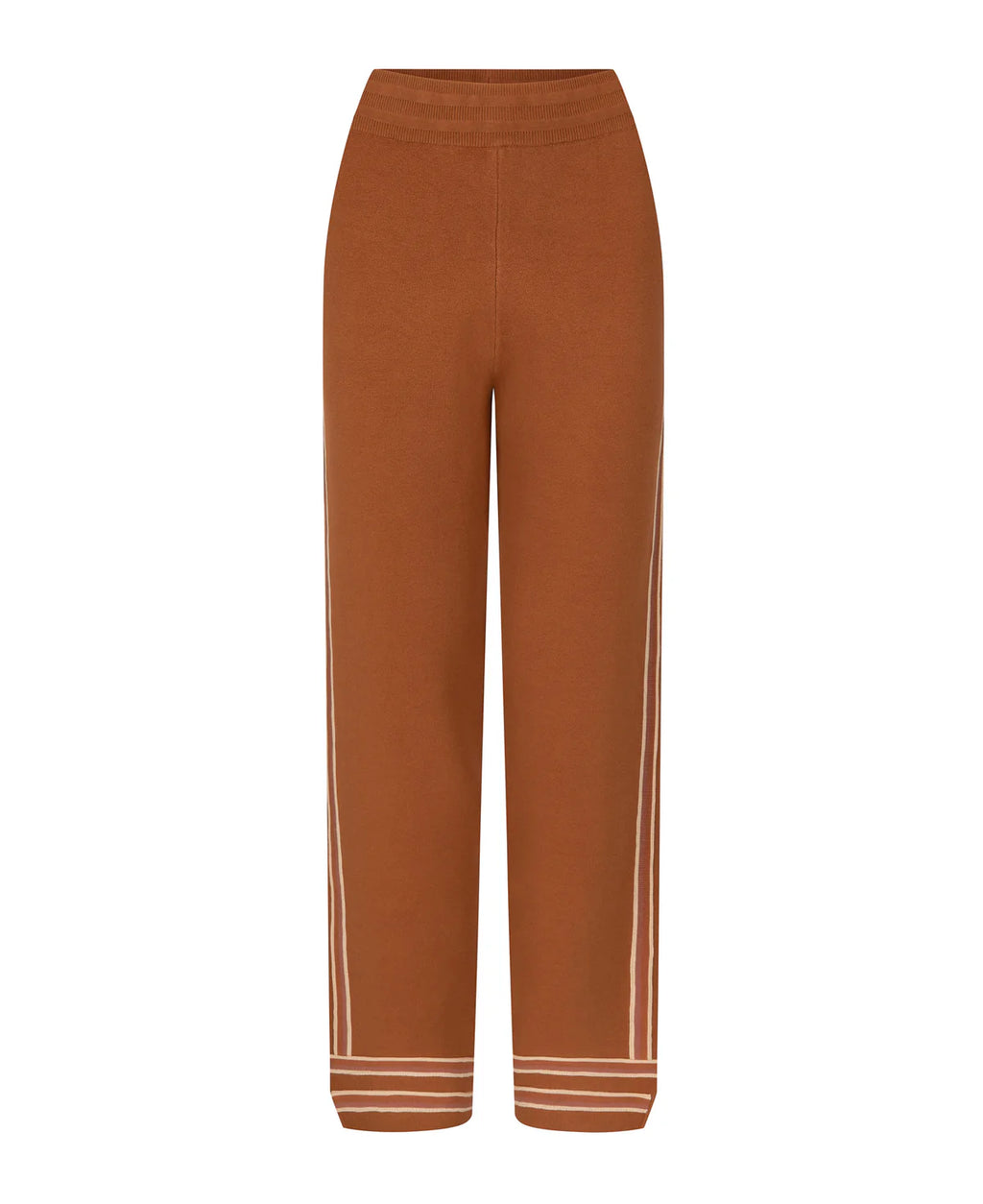 ORGANIC MOTLEY TRACK PANT - SPICE