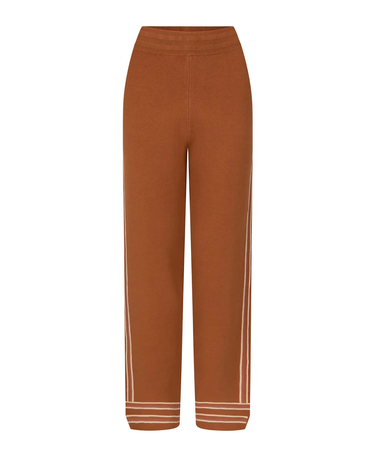 ORGANIC MOTLEY TRACK PANT - SPICE