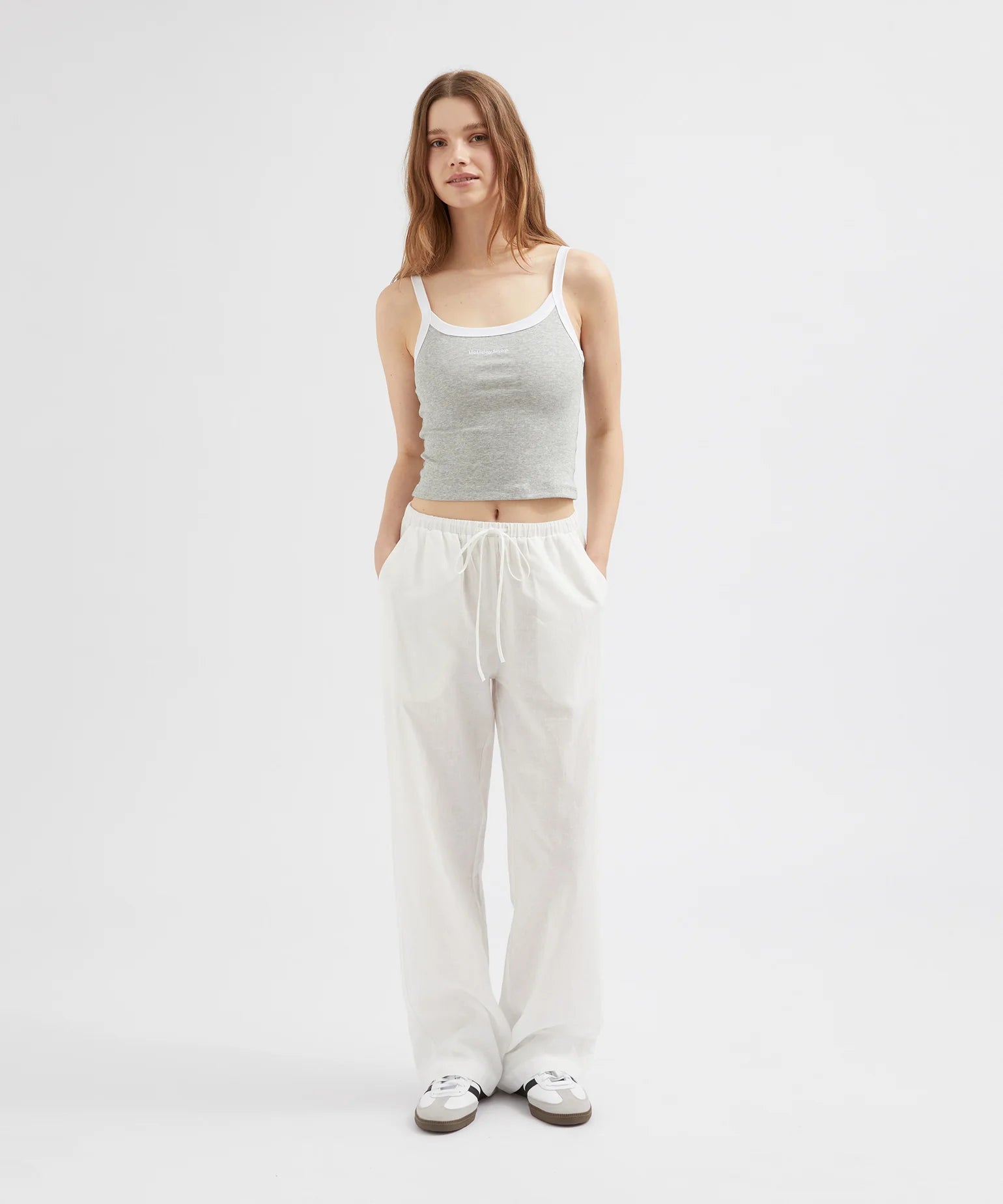 HS SINGLET TOP - GREY