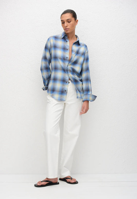 FLANNEL SHIRT - OCEAN CHECK