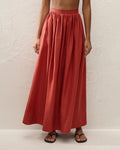 PERLA SKIRT - DUSTY TOMATO