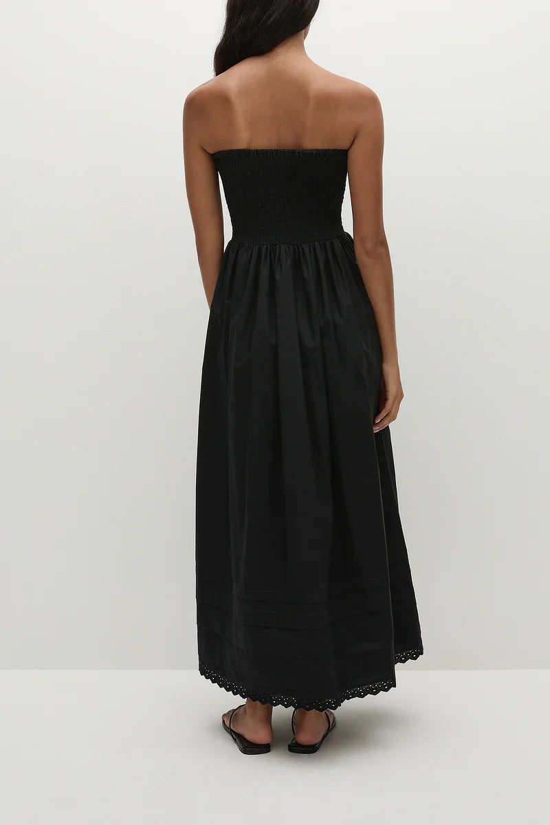 IBEN MIDI DRESS - BLACK