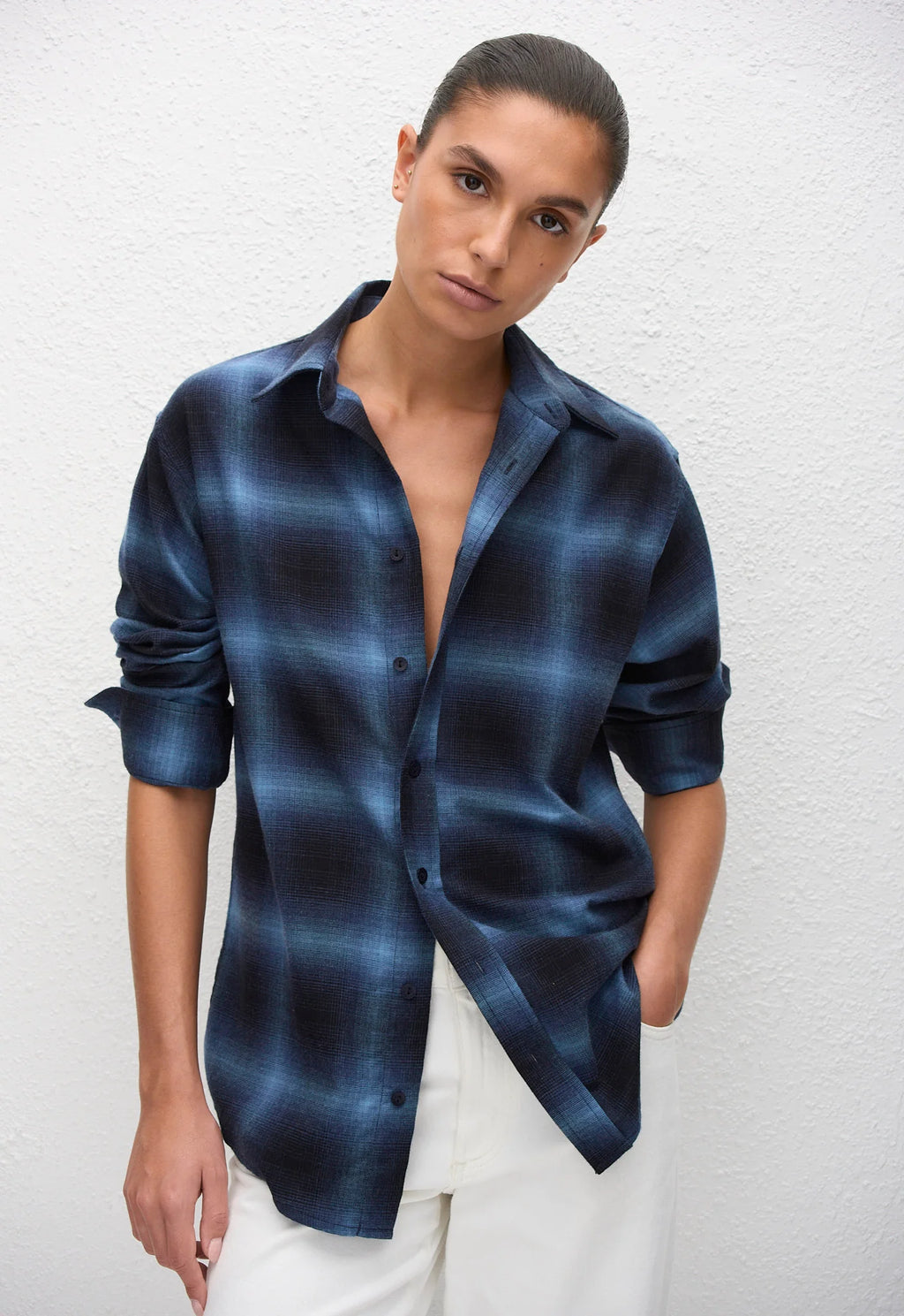 FLANNEL SHIRT - MIDNIGHT CHECK