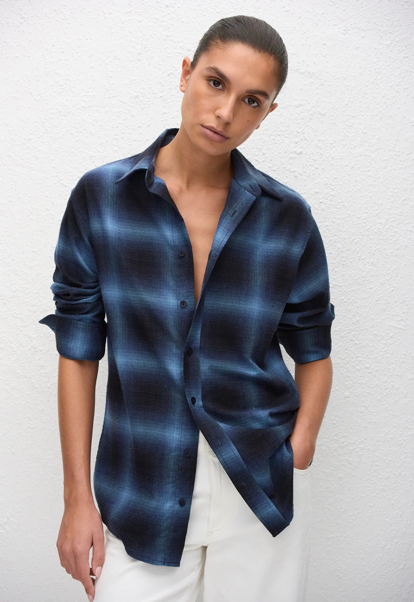 FLANNEL SHIRT - MIDNIGHT CHECK