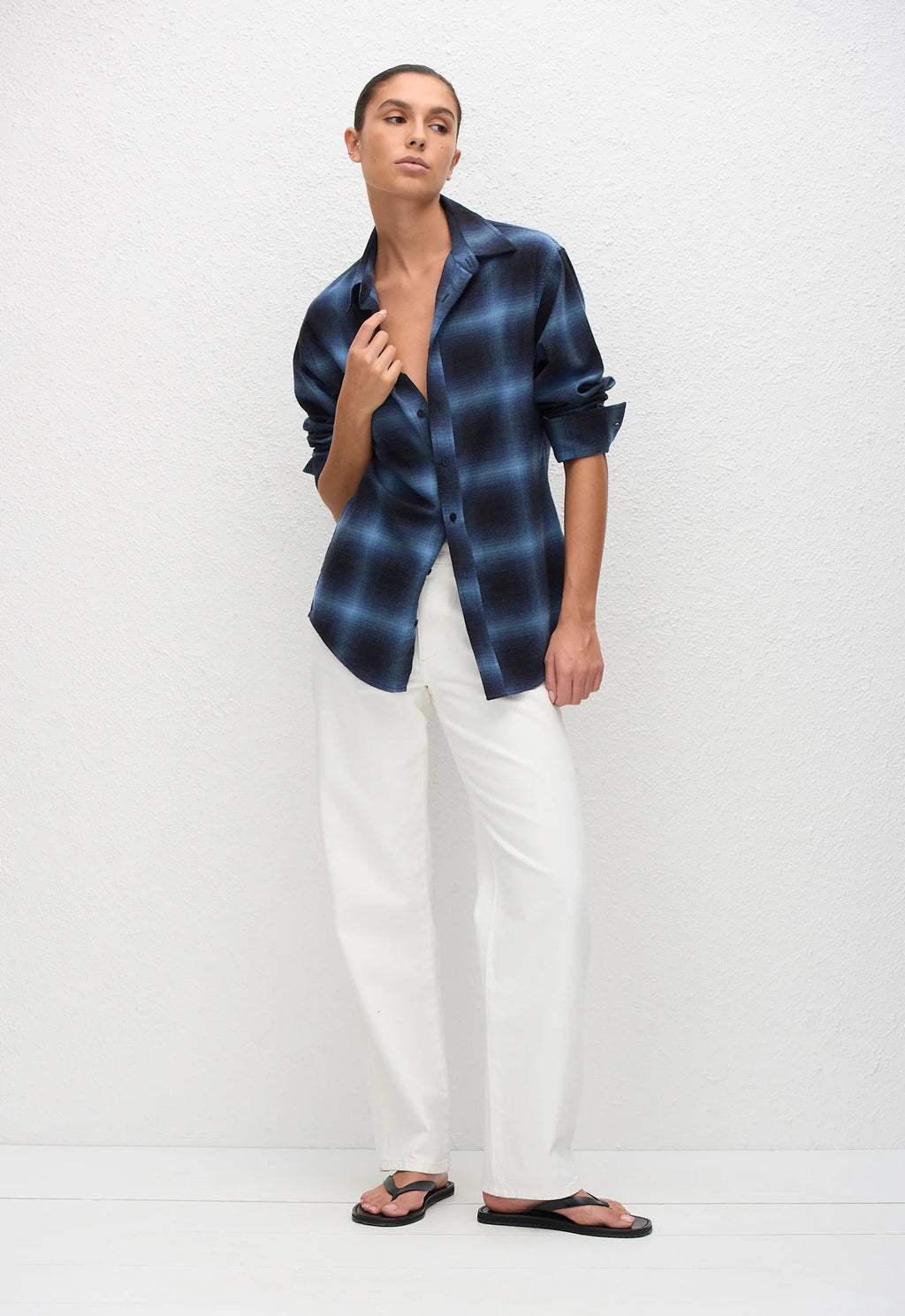 FLANNEL SHIRT - MIDNIGHT CHECK