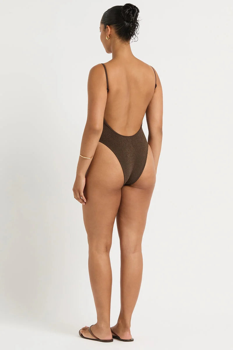 THE LOW PALACE ONEPIECE - WALNUT