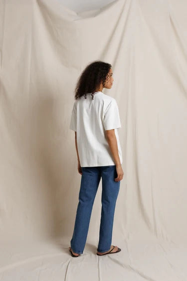 CAMRYN OVERSIZED TEE - WHITE