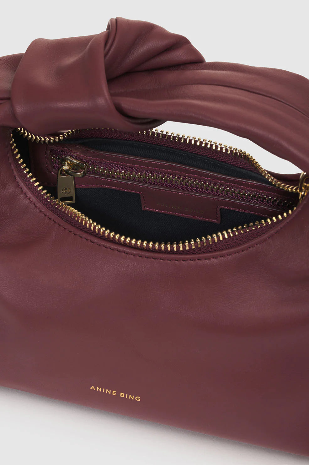 MINI GRACE BAG - DARK CHERRY