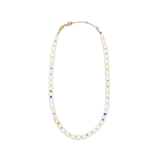 WHITE NIGHTS NECKLACE - GOLD