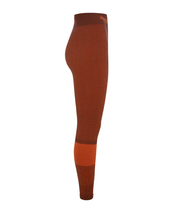 YANG RIB LEGGING - HENNA/CEDAR