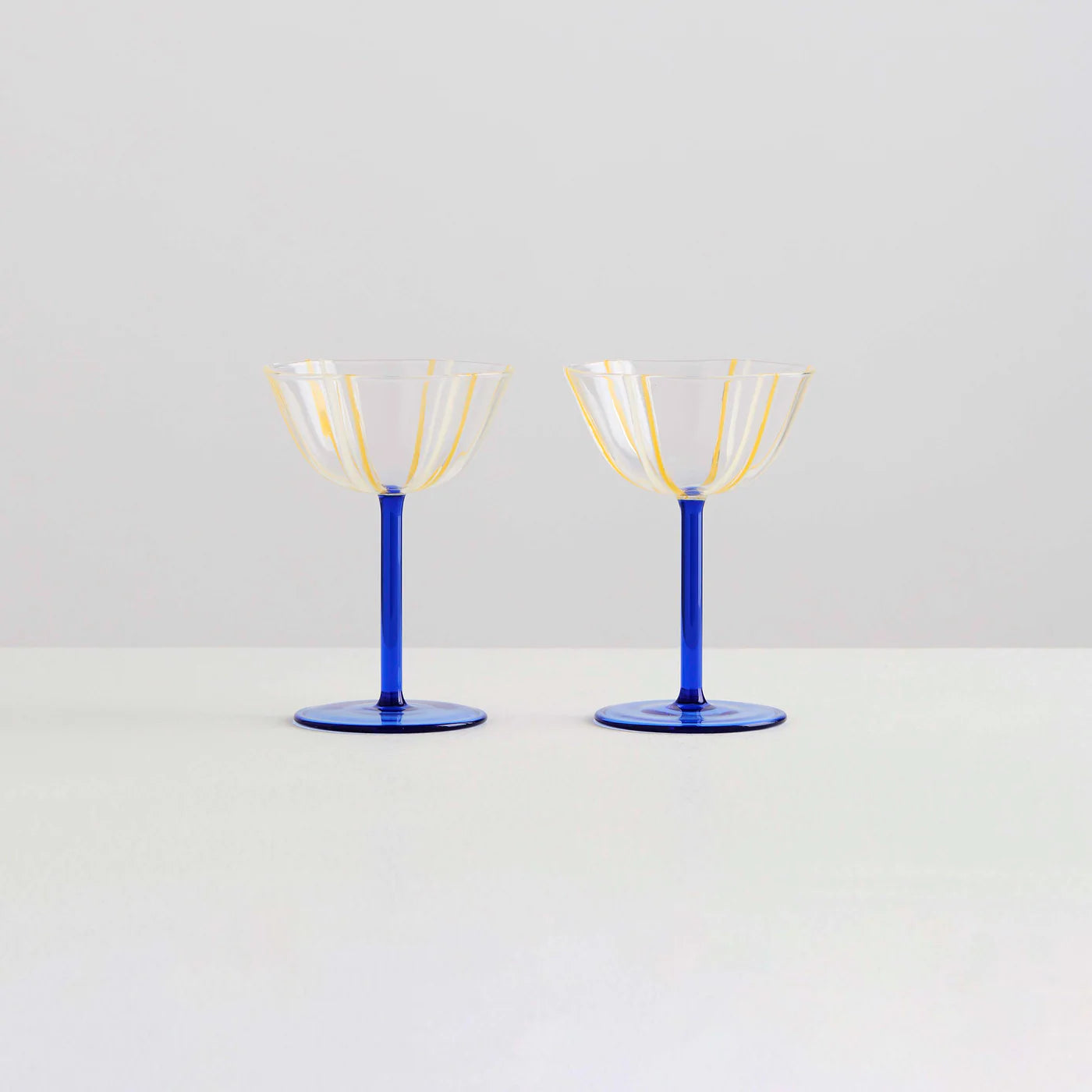 2 GRAND SOLEIL COUPES - AZURE / YELLOW