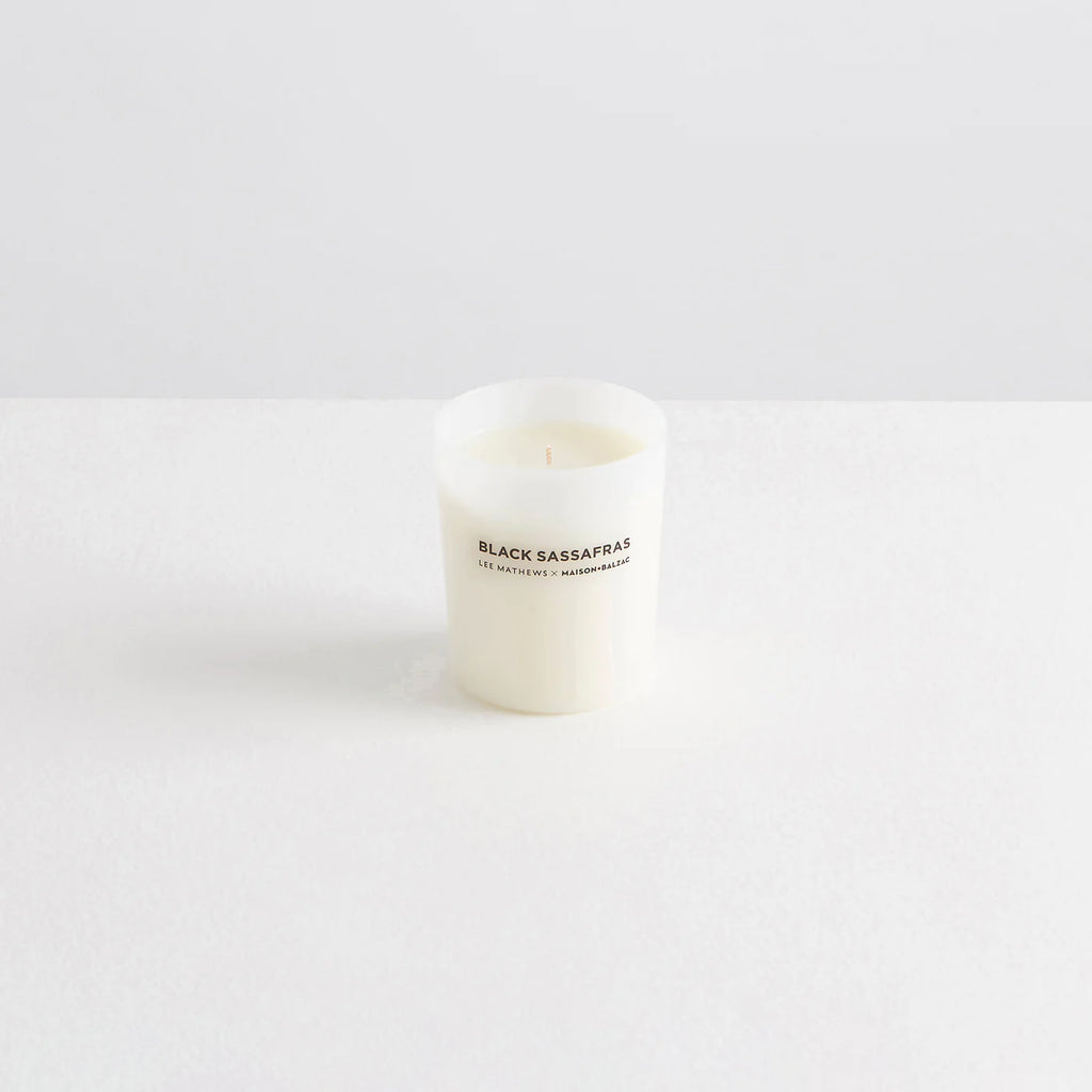 BLACK SASSAFRAS CANDLE - LARGE
