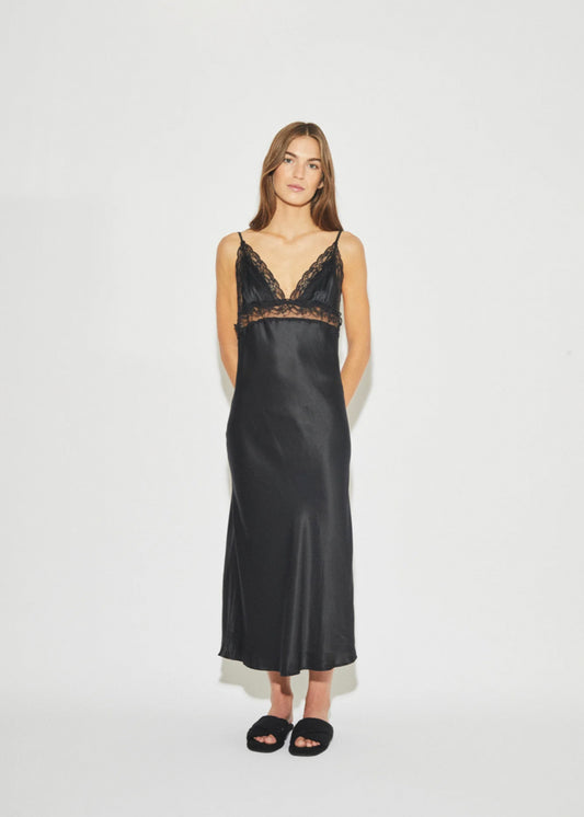 GIRL NEXT DOOR MIDI - BLACK