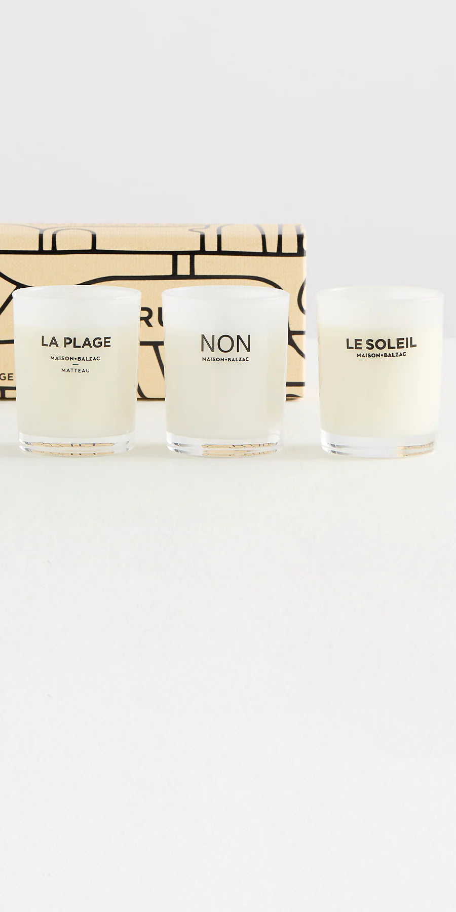 CANDLE SET TRIO - LE CITRUS