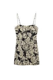 KEIRAN DRESS - BLACK FLORAL  PRINT