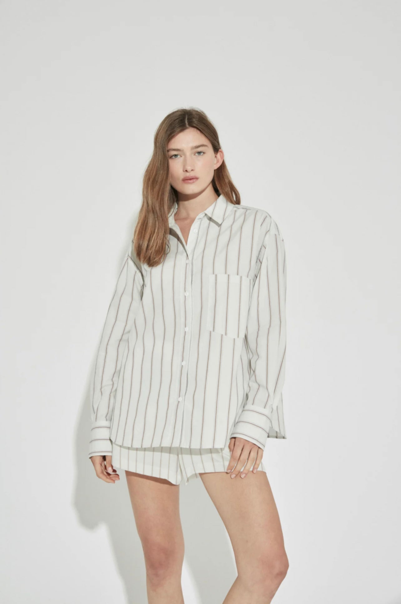 WEEKENDER L/S SHIRT - STRIPE 003