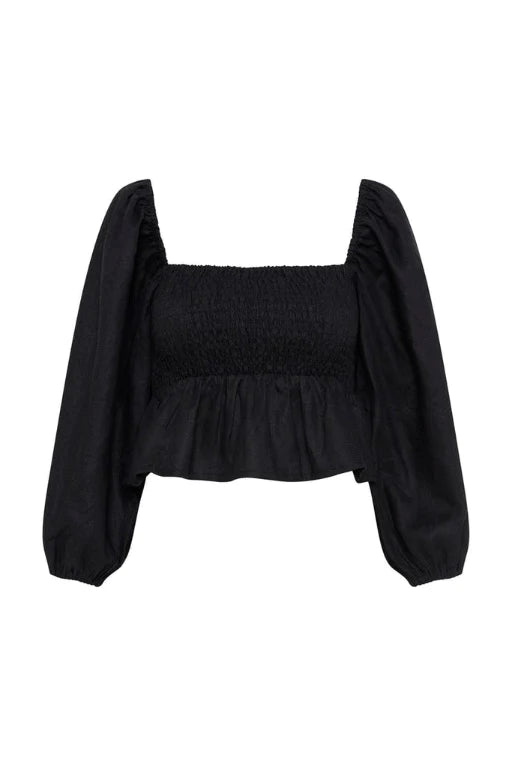 VIVICA TOP - BLACK