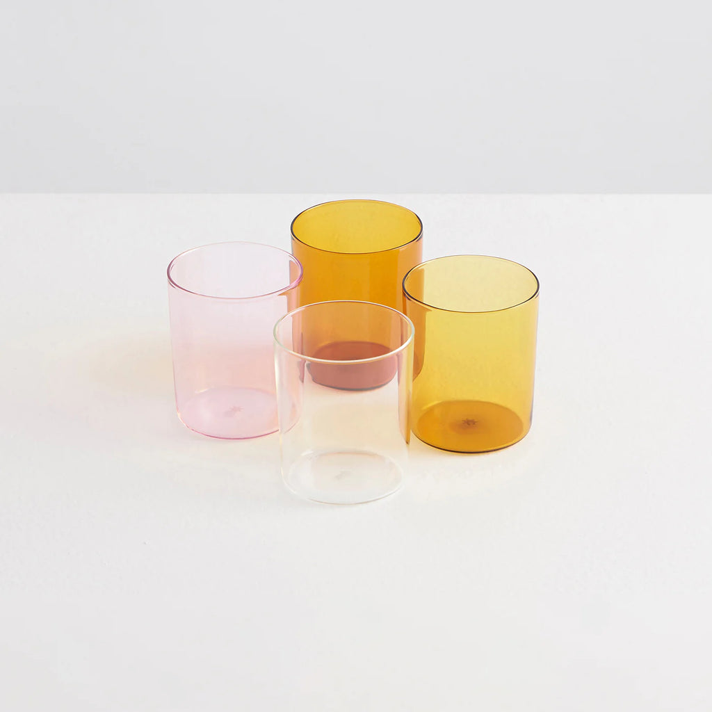 4 GOBELETS LARGE - SUMMER  SET