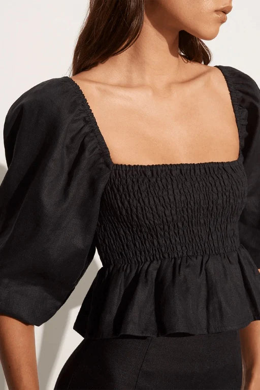 VIVICA TOP - BLACK