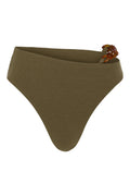 DEFIER CHAIN BOTTOM - OLIVE BOUCLE