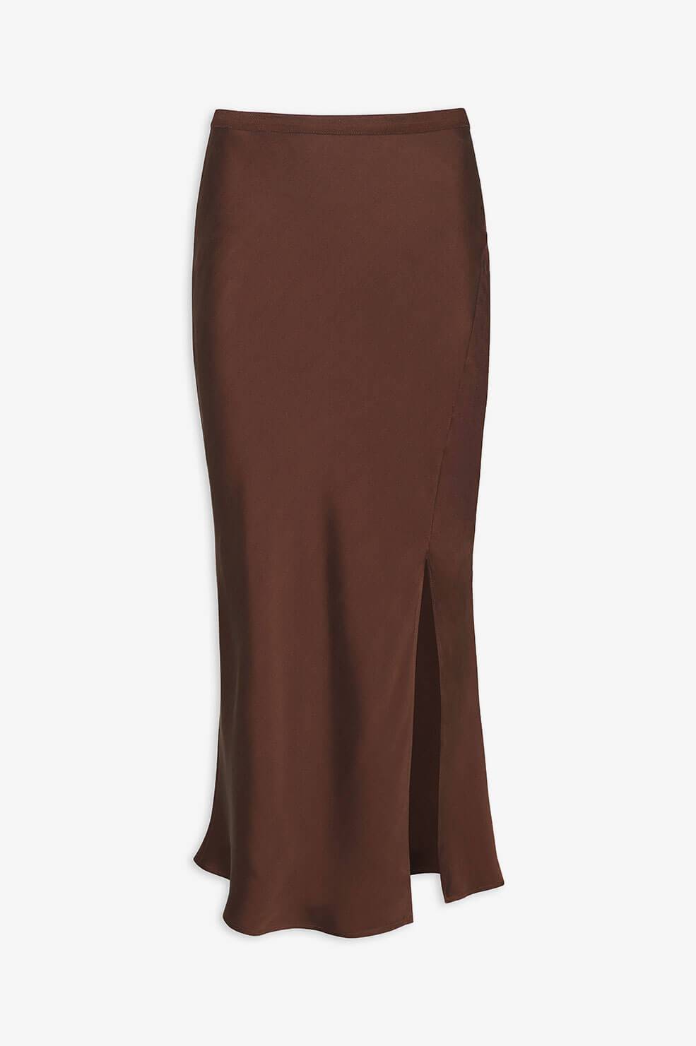 DOLLY SKIRT - BROWN