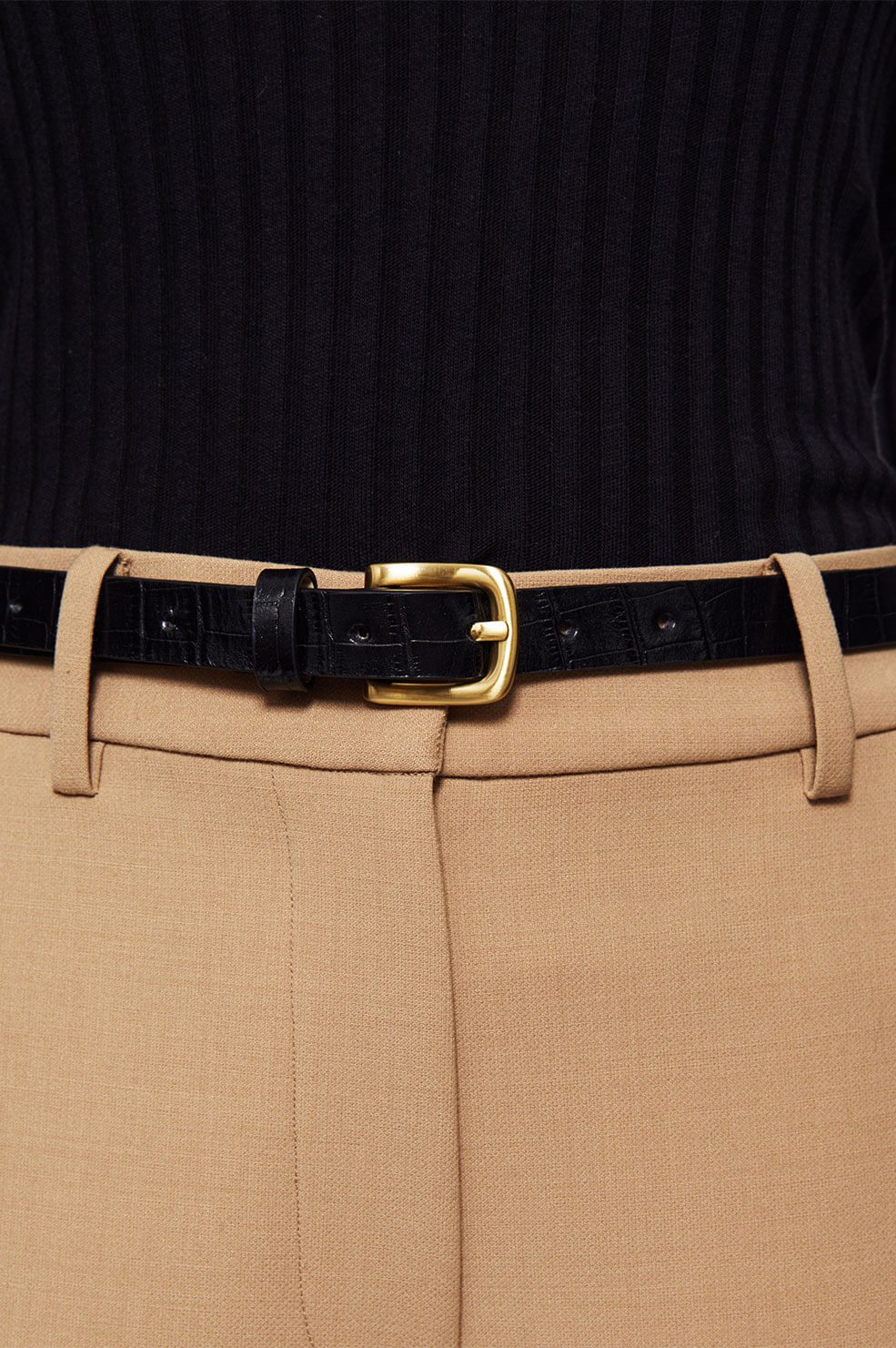 JANE BELT - BLACK CROC