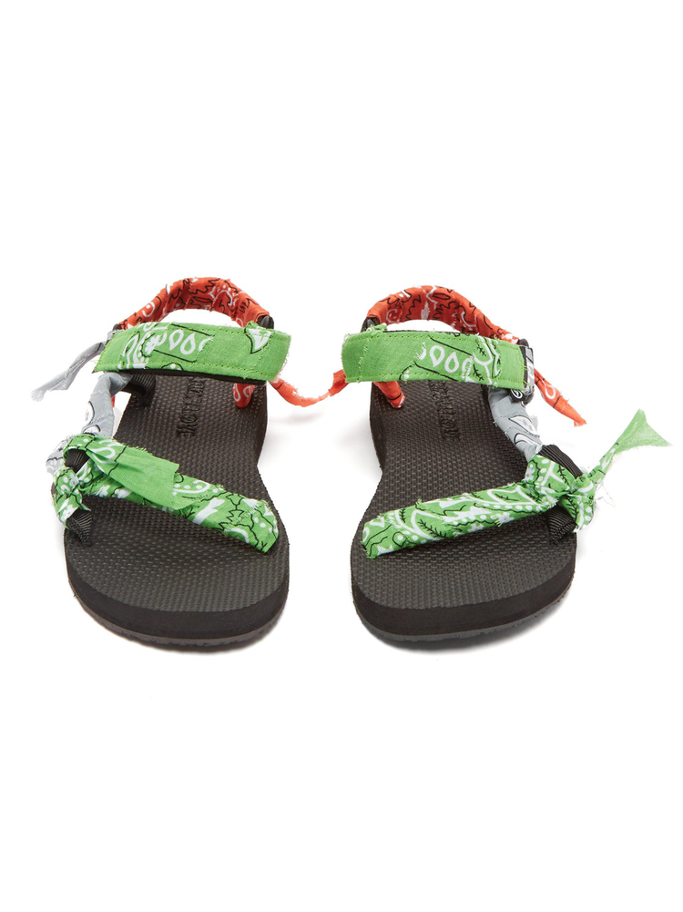 TREKKY BANDANA SANDAL - MIX GREEN