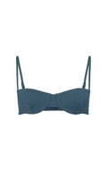 BARDOT BALCONY TOP - MIDNIGHT BLUE