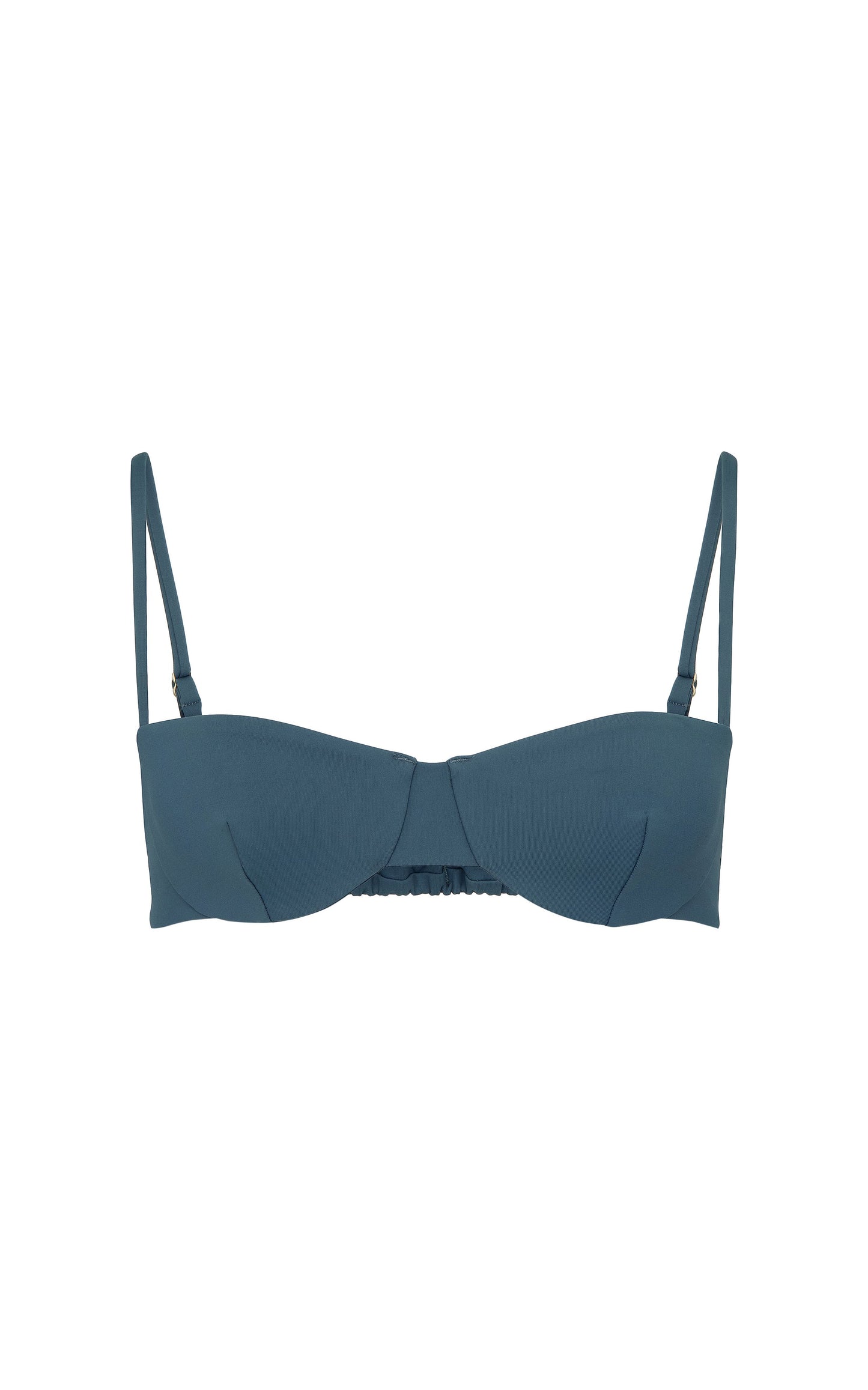 BARDOT BALCONY TOP - MIDNIGHT BLUE