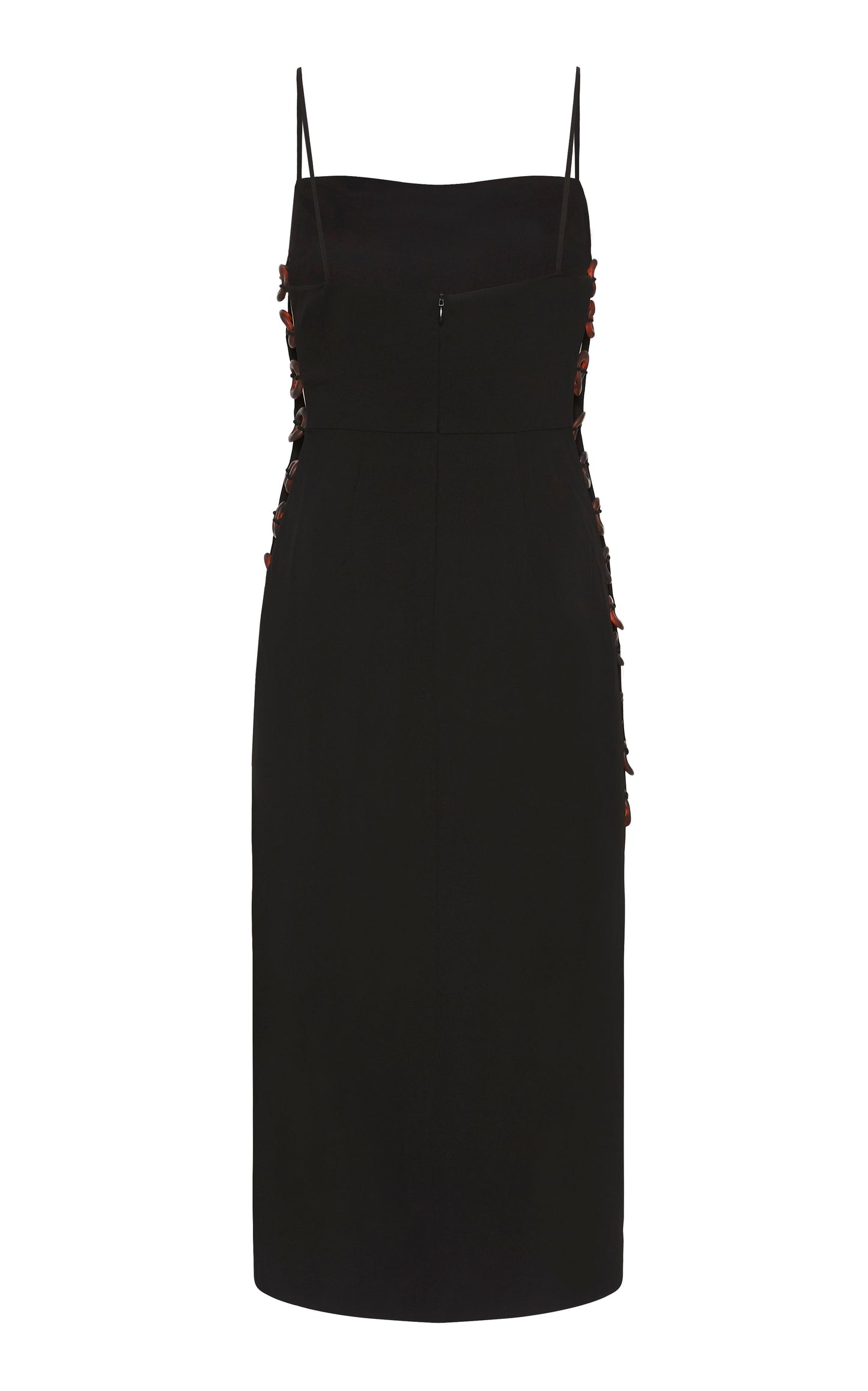 LINK DETAIL DRESS - BLACK