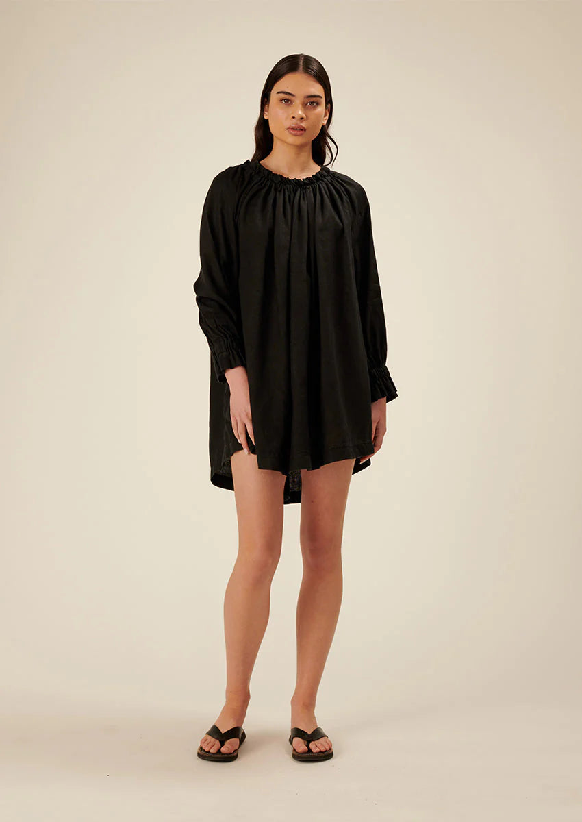 FLORENCE MINI DRESS - BLACK