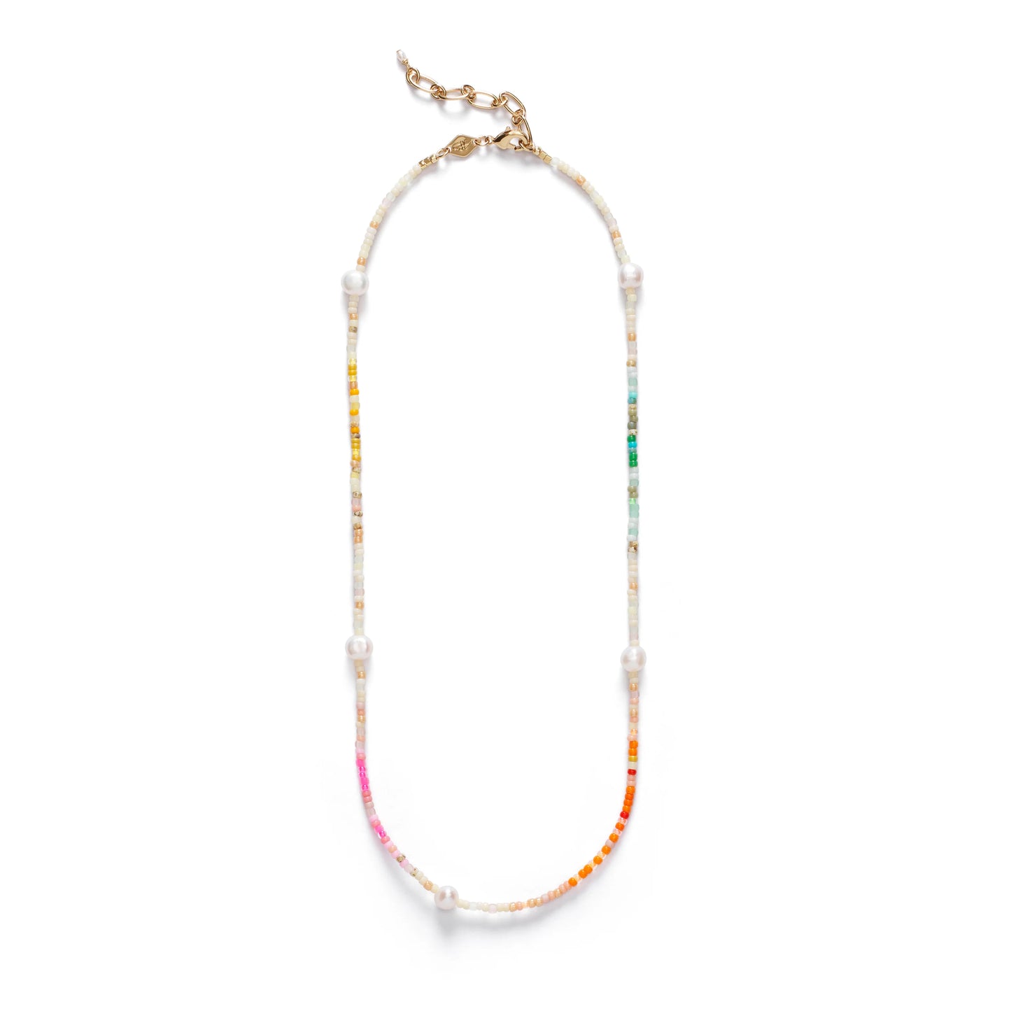 RAINBOW NOMAD NECKLACE - GOLDEN