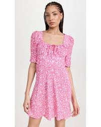 LILITA DRESS - LILY TRAIL AZALEA PINK