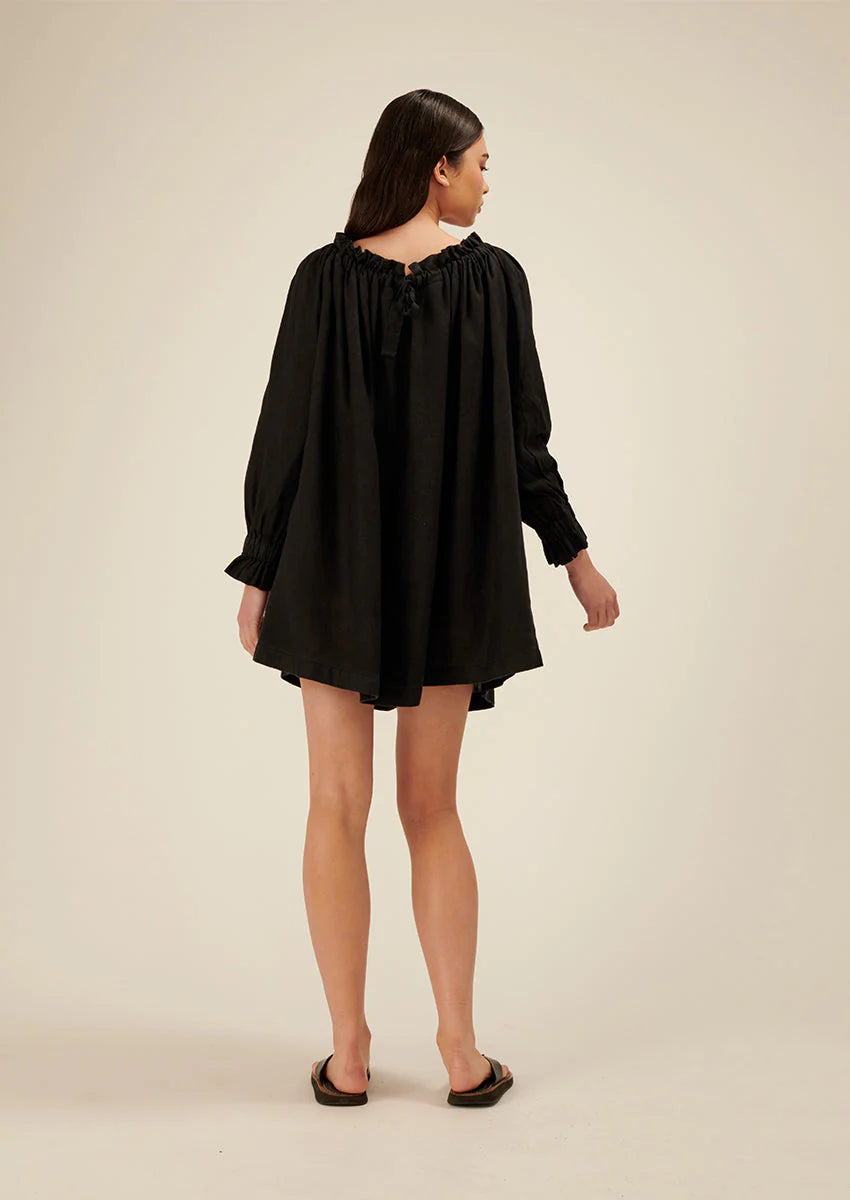 FLORENCE MINI DRESS - BLACK