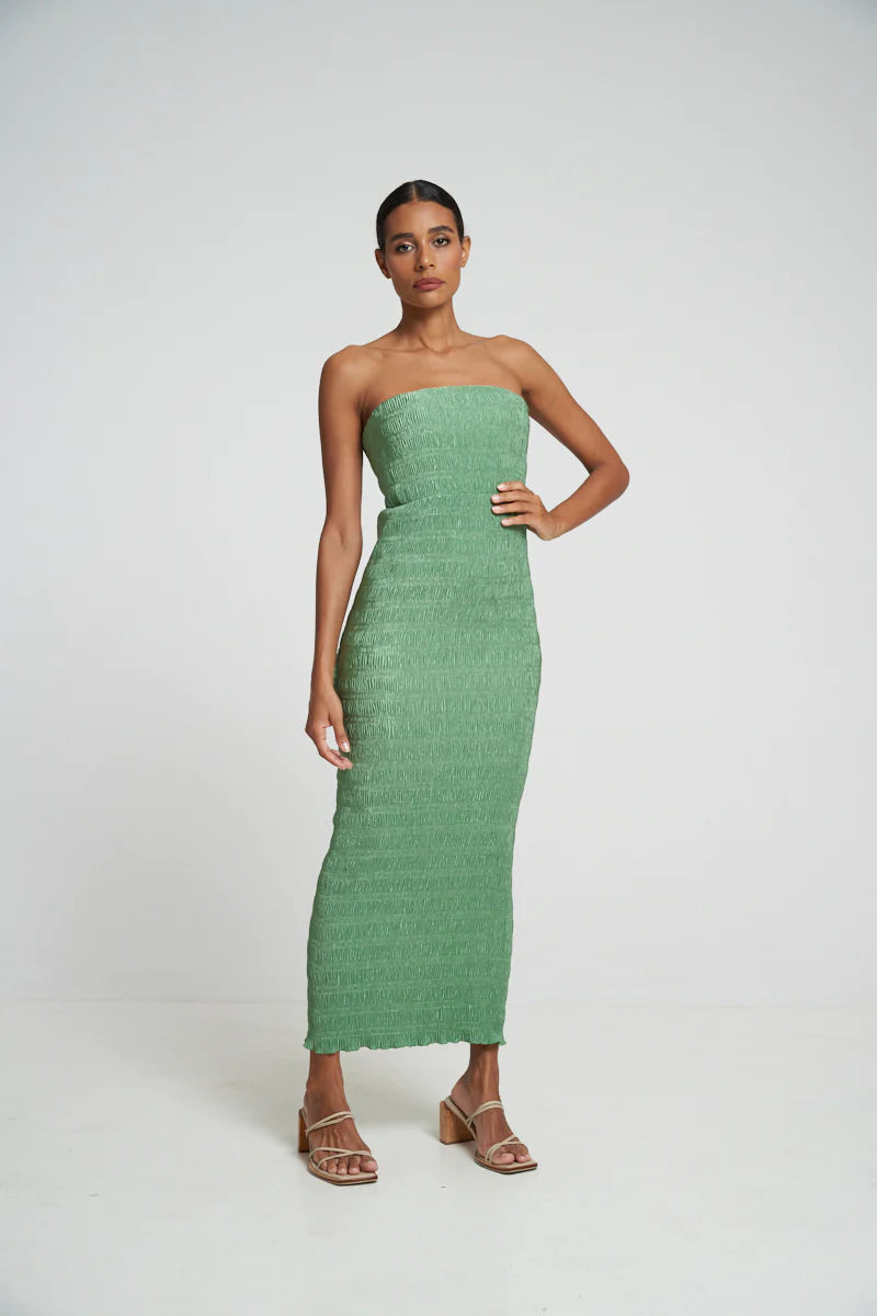 AURORE GOWN - SEA GREEN