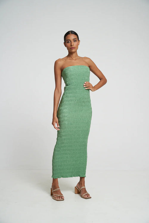 AURORE GOWN - SEA GREEN