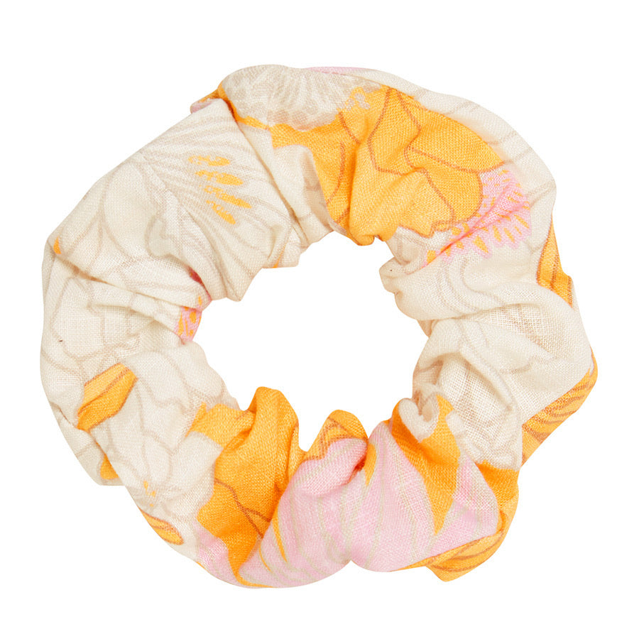 LINEN SCRUNCHIE - MAI TAI