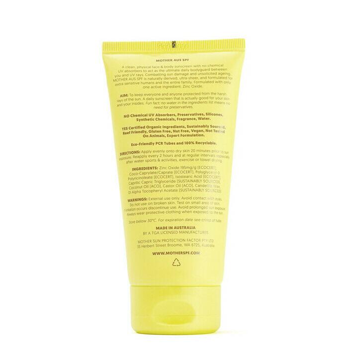 MOTHER ORGANIC MINERAL SUNSCREEN SPF30+ (120ML)
