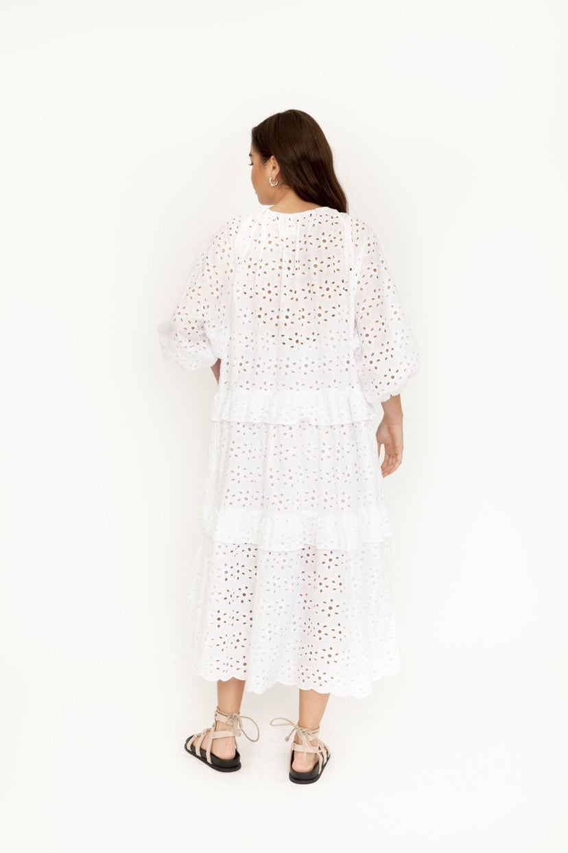 LOLA MAXI - BRODERIE ANGLAISE