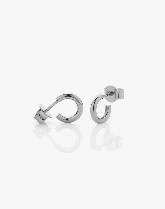 HALO HOOPS SMALL - SILVER