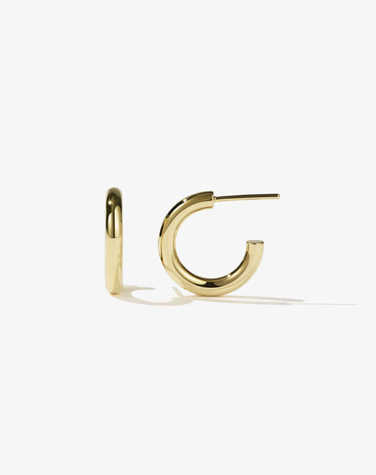 HALO HOOPS MIDI- GOLD PLATED