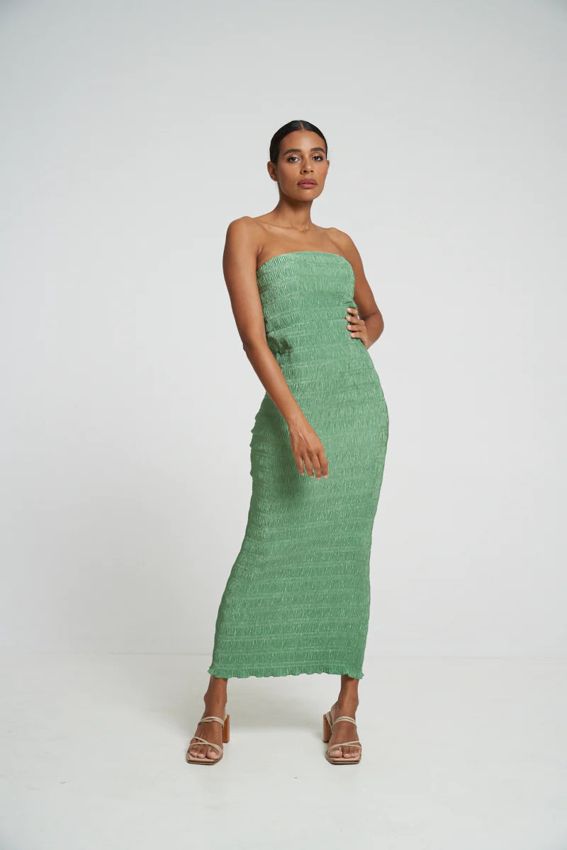 AURORE GOWN - SEA GREEN